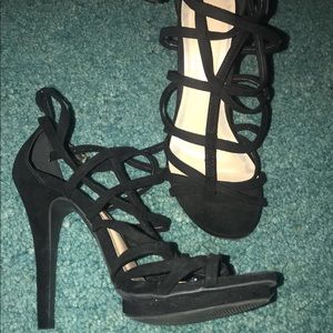 Black heels